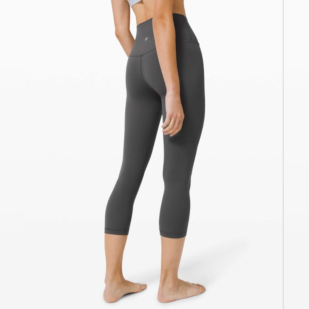 Lululemon Align Crop *21" Graphite Grey